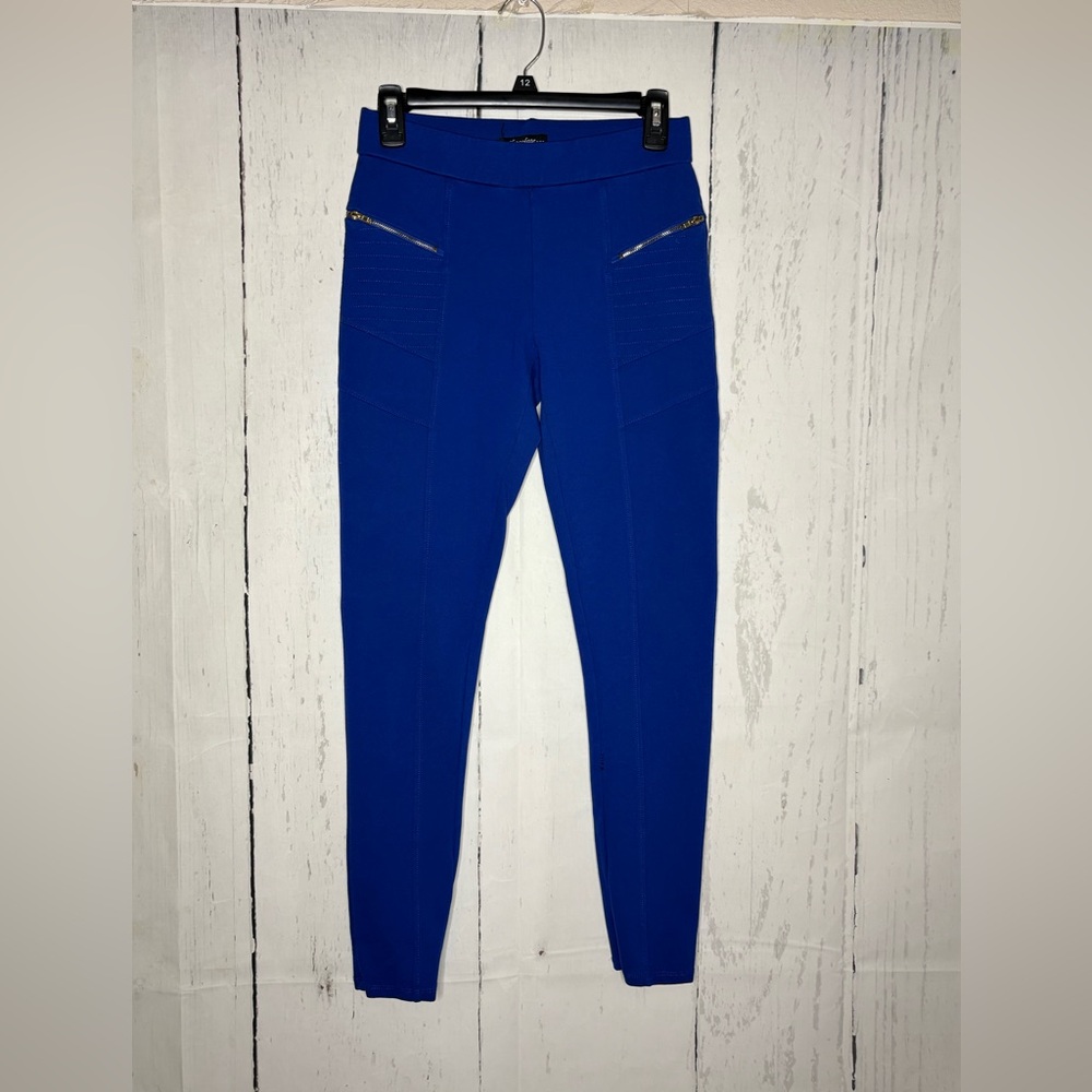 Chocolate Royal Blue Leggings